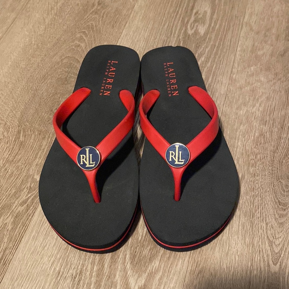 Ralph Lauren flip flops